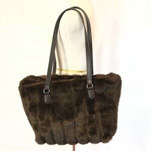Fabulous Furs Faux Mink Bag